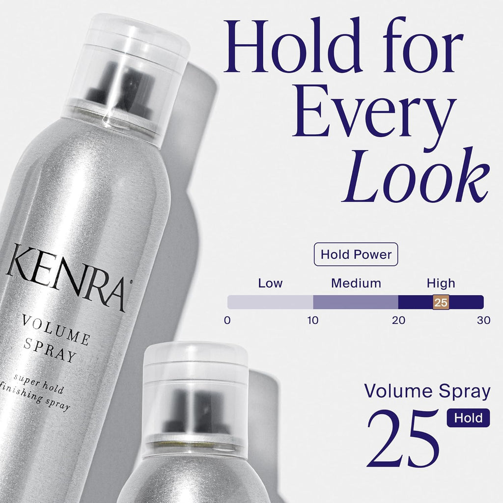 Professional Volume Spray 25 | Super Hold Finishing & Styling Hairspray | Flake-free & Fast-drying | Wind & Humidity Resistance | All Hair Types
