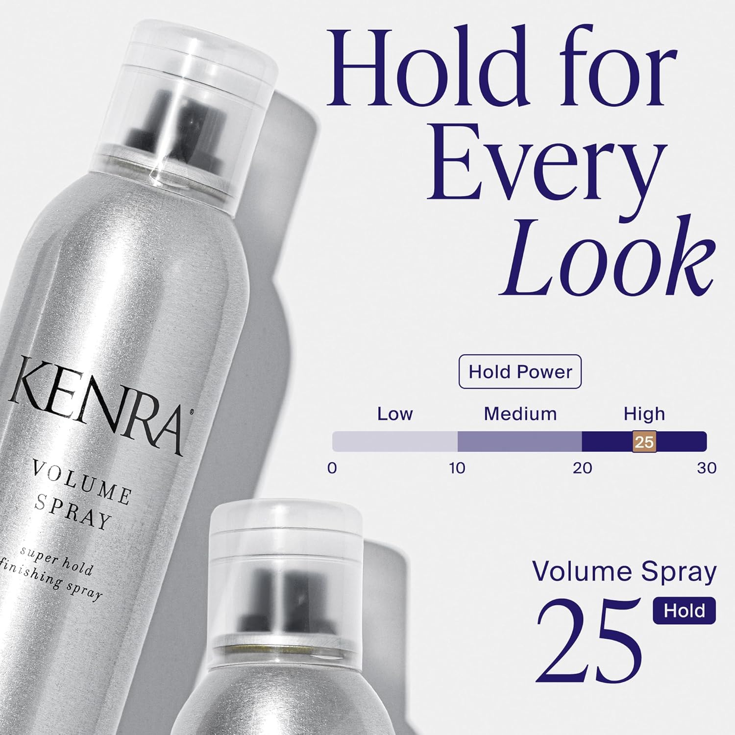 Professional Volume Spray 25 | Super Hold Finishing & Styling Hairspray | Flake-free & Fast-drying | Wind & Humidity Resistance | All Hair Types